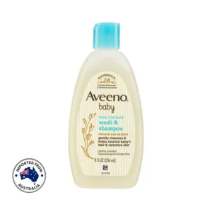 Aveeno Baby Daily Moisture Light Scent Sensitive Wash & Shampoo 354ml