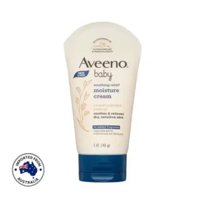 Aveeno Baby Soothing Relief Fragrance-Free Moisture Cream 140g