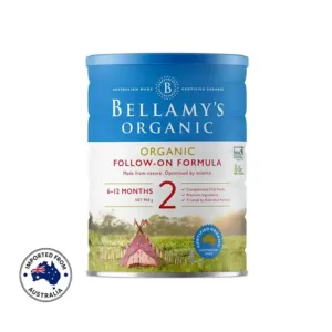 Bellamy's Organic Step 2 Follow-on Formula 6-12 Months 900g