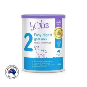 Bubs Easy Digest Goat Milk Follow-on Formula Stage 2 (6-12 Months) 800g