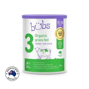 Bubs Organic Grass Fed Toddler Milk Stage 3 (12-36 Months) 800g