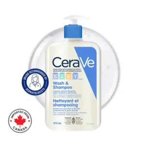 CeraVe Baby Wash & Shampoo 473ml
